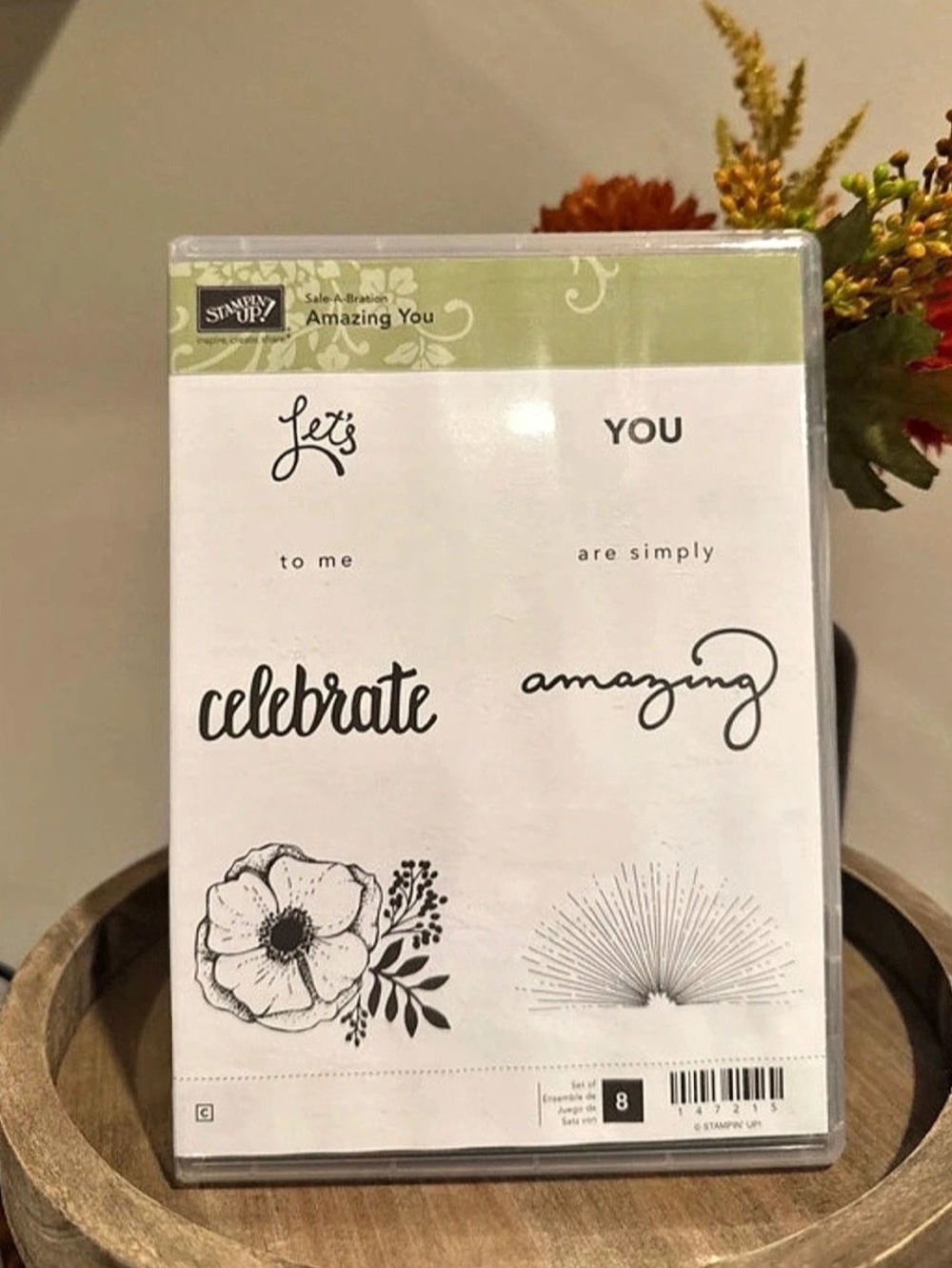 Stampin' Up! Amazing You! Stamp Set Like New